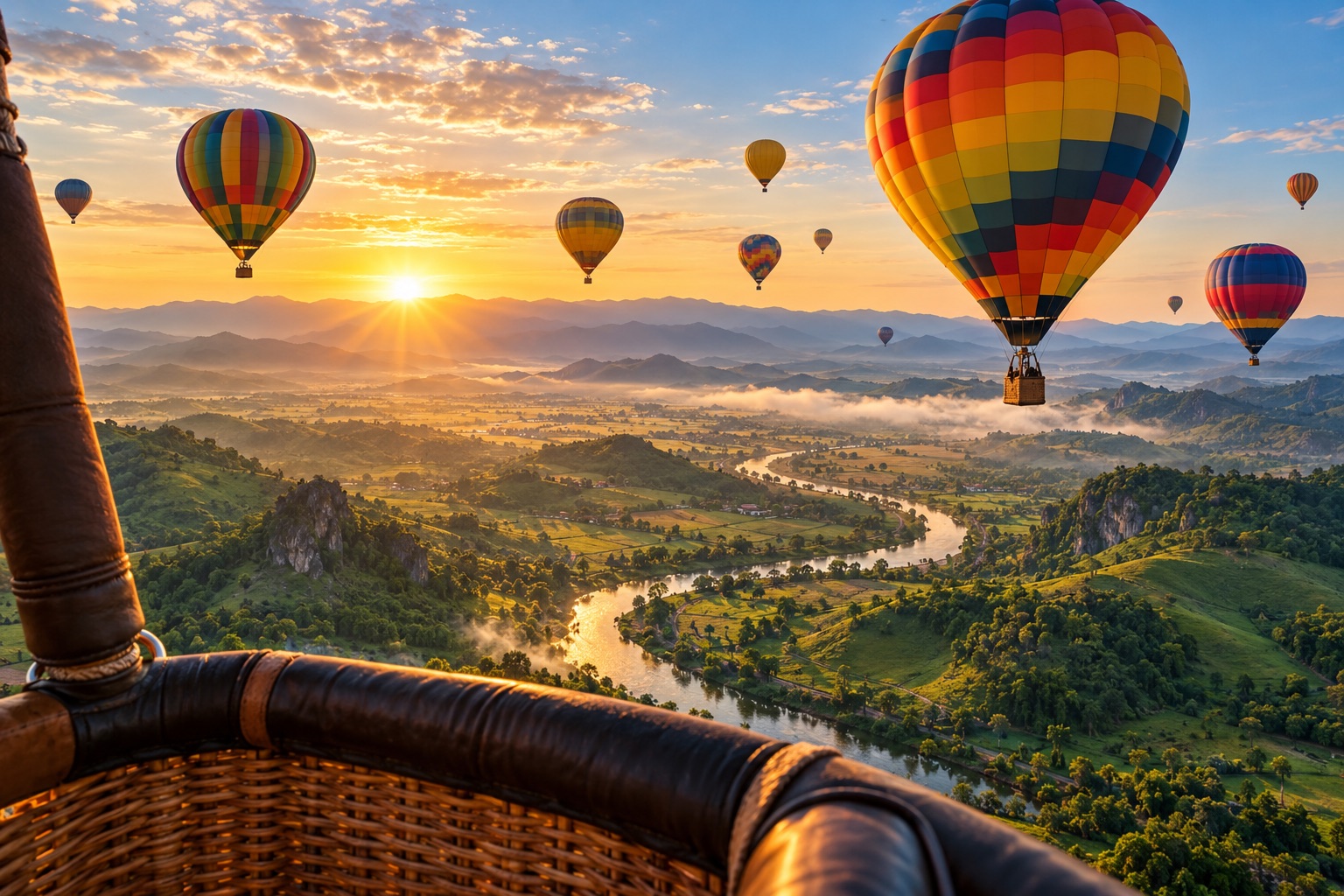 Hot-Air Balloon Flight